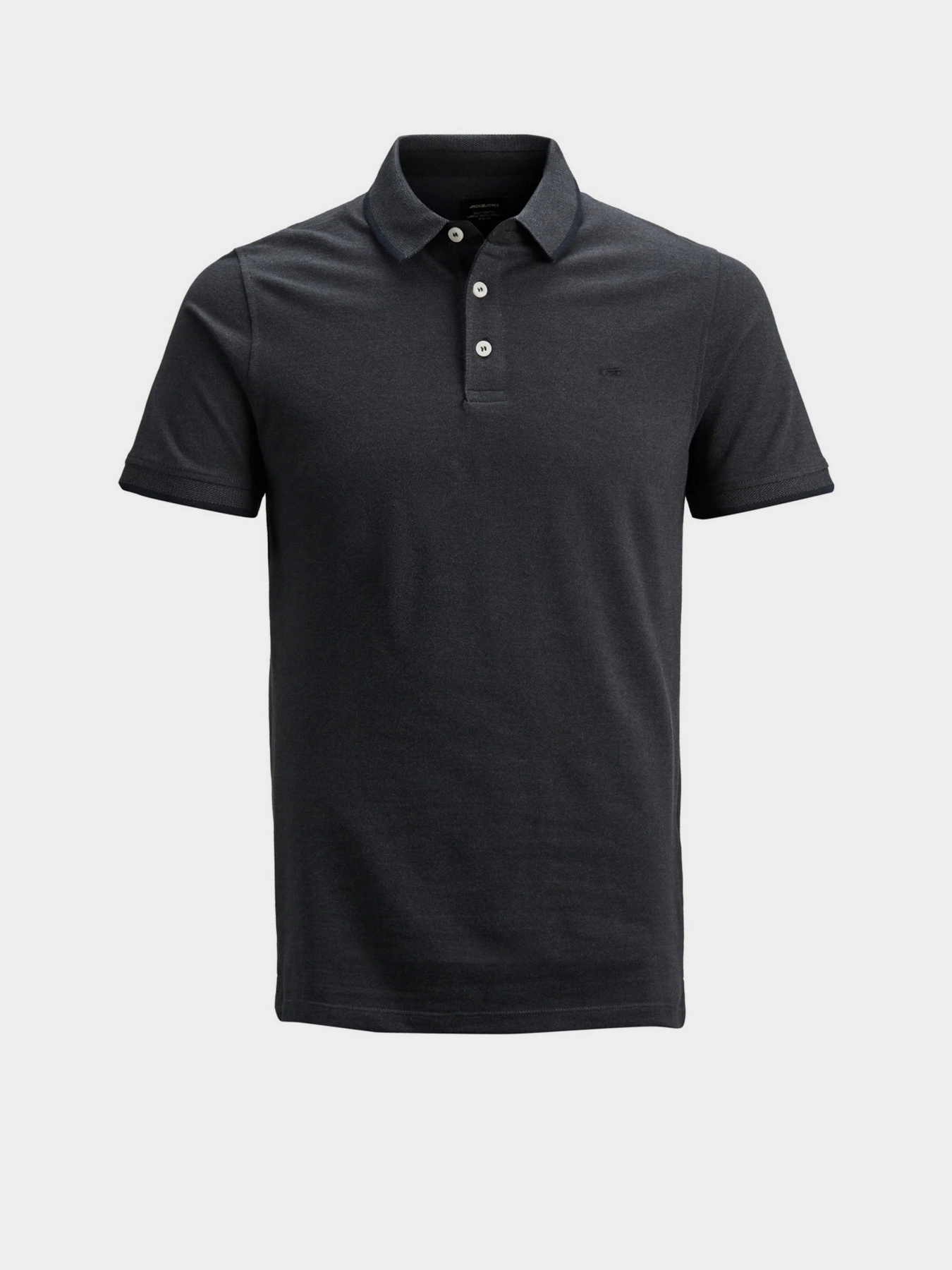 Поло JACK & JONES модель 12136668_Dark Grey Melange Фото