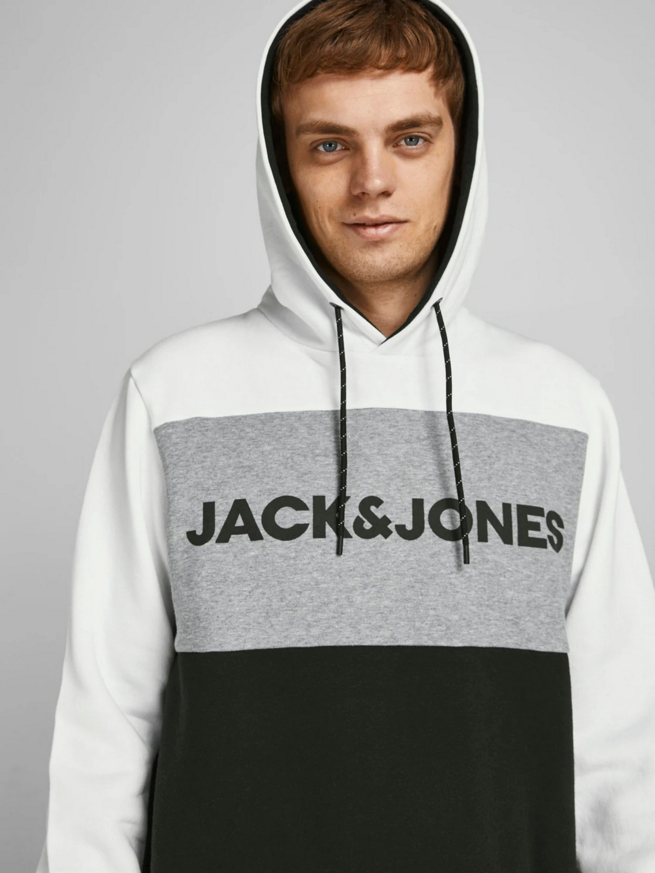 Худи JACK & JONES модель 12172344_White Фото