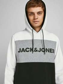 Худи JACK & JONES модель 12172344_White Фото