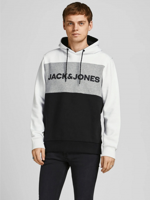 Худі JACK & JONES модель 12172344_White Фото