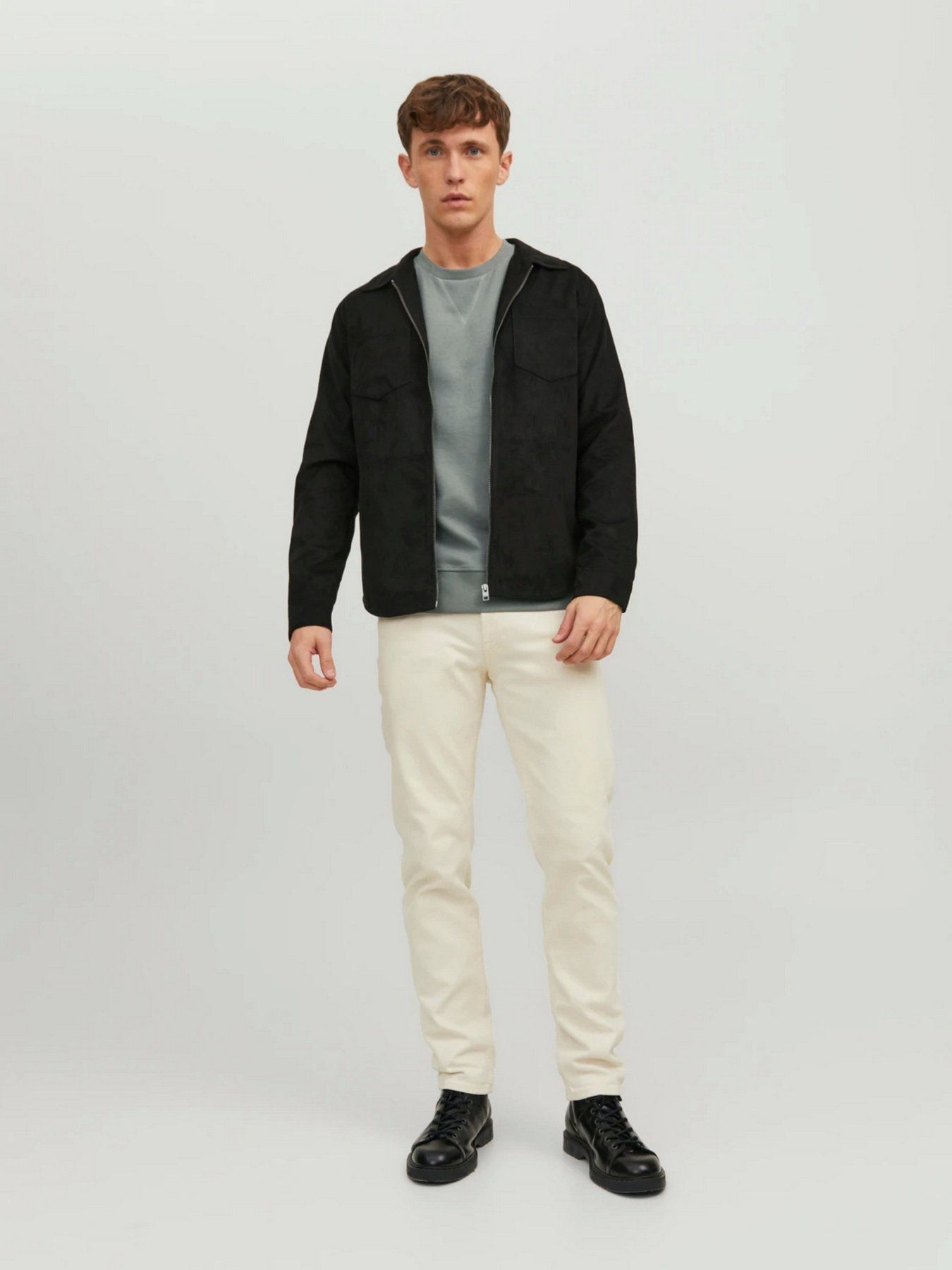 Свитшот JACK & JONES модель 12181903_Sedona Sage Фото