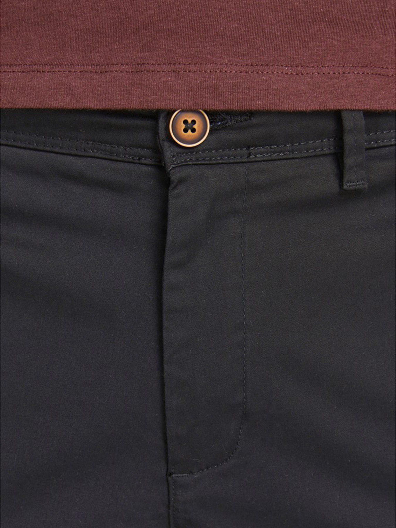 Чиносы JACK & JONES модель 12150158_Black Фото