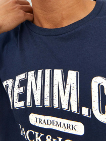 Футболка JACK & JONES модель 12210949_Navy Blazer Фото