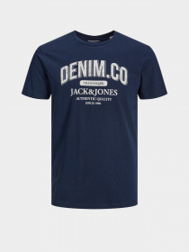 Футболка JACK & JONES модель 12210949_Navy Blazer Фото