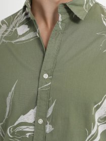 Сорочка повсякденна JACK & JONES модель 12227680_Oil Green Фото