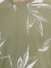 Футболка JACK & JONES модель 12227777_Oil Green Фото