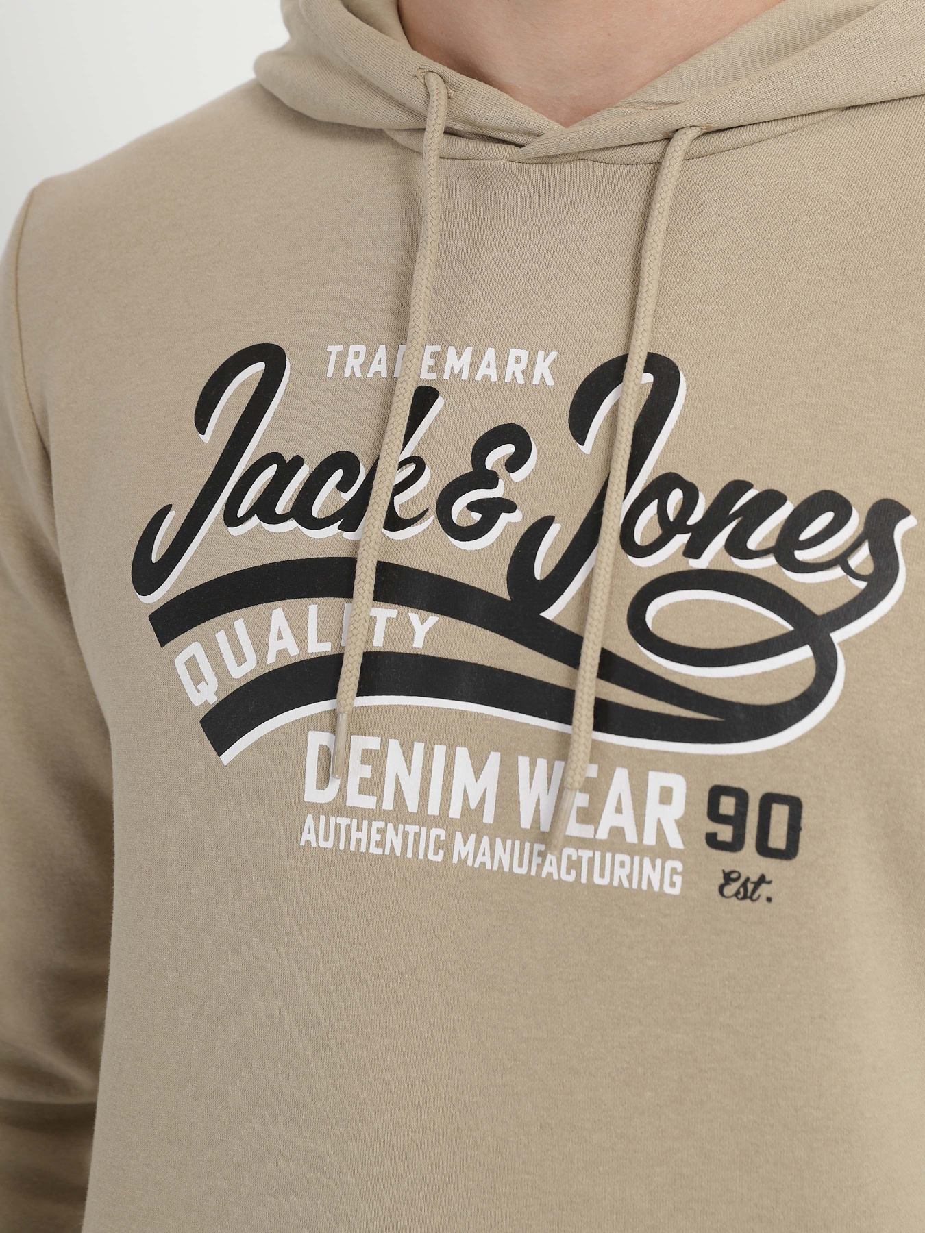 Худі JACK & JONES модель 12231322_Crockery Худі JACK & JONES модель 12231322_Crockery Фото