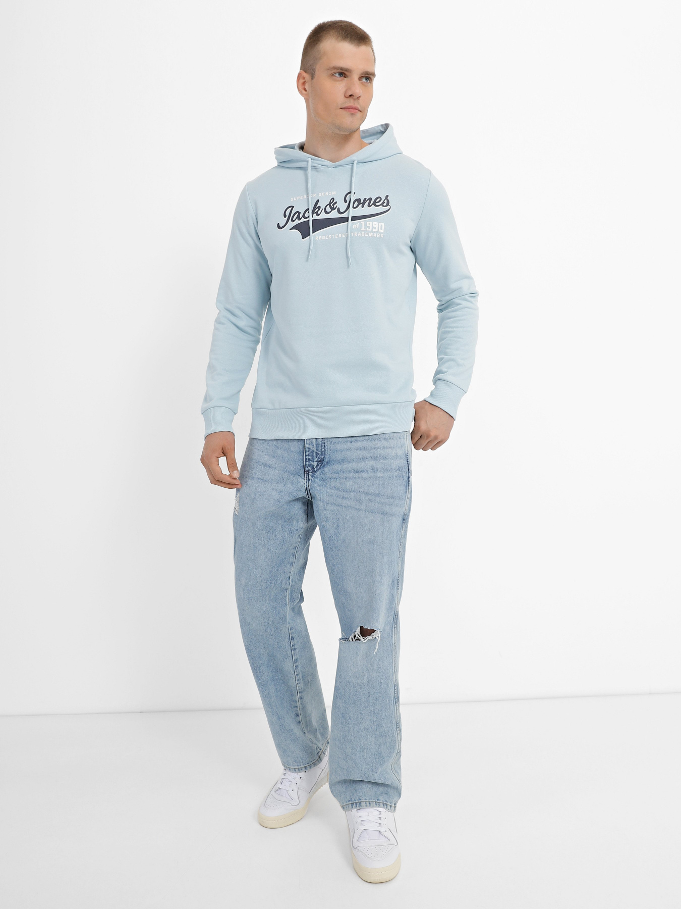 Худи JACK & JONES модель 12231322_Winter Sky Фото