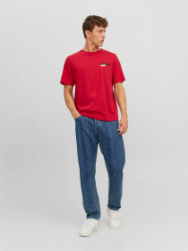 Футболка JACK & JONES модель 12233999_True Red Фото