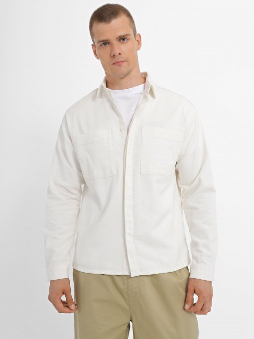 Рубашка JACK & JONES модель 12234209_Marshmallow Фото