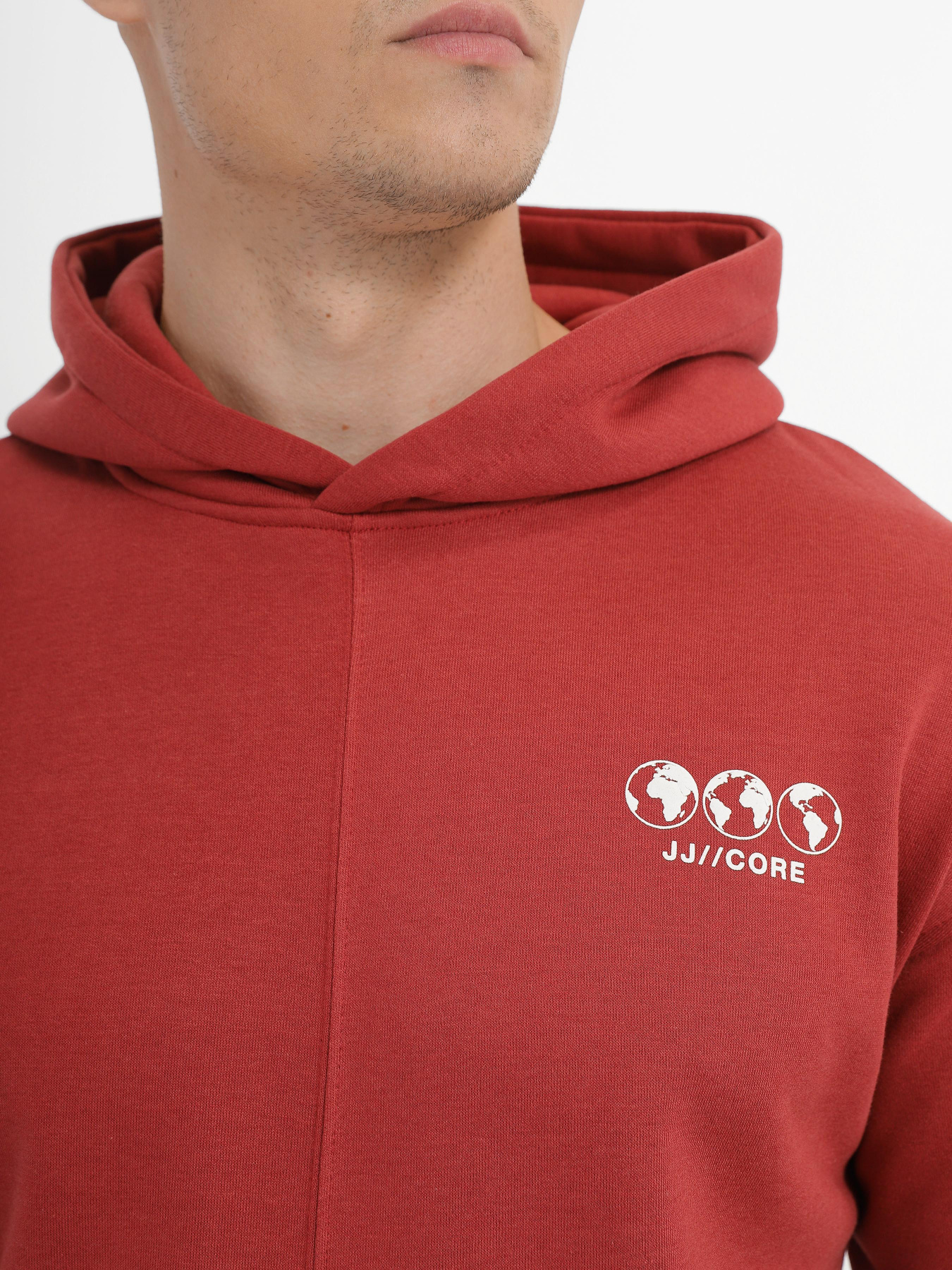 Худи JACK & JONES модель 12234857_Rosewood Фото