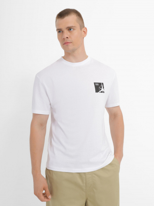 Футболка JACK & JONES модель 12235164_White Фото