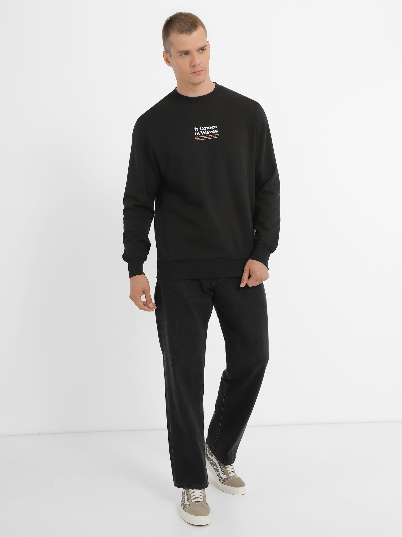 Свитшот JACK & JONES модель 12235353_Tap Shoe Фото