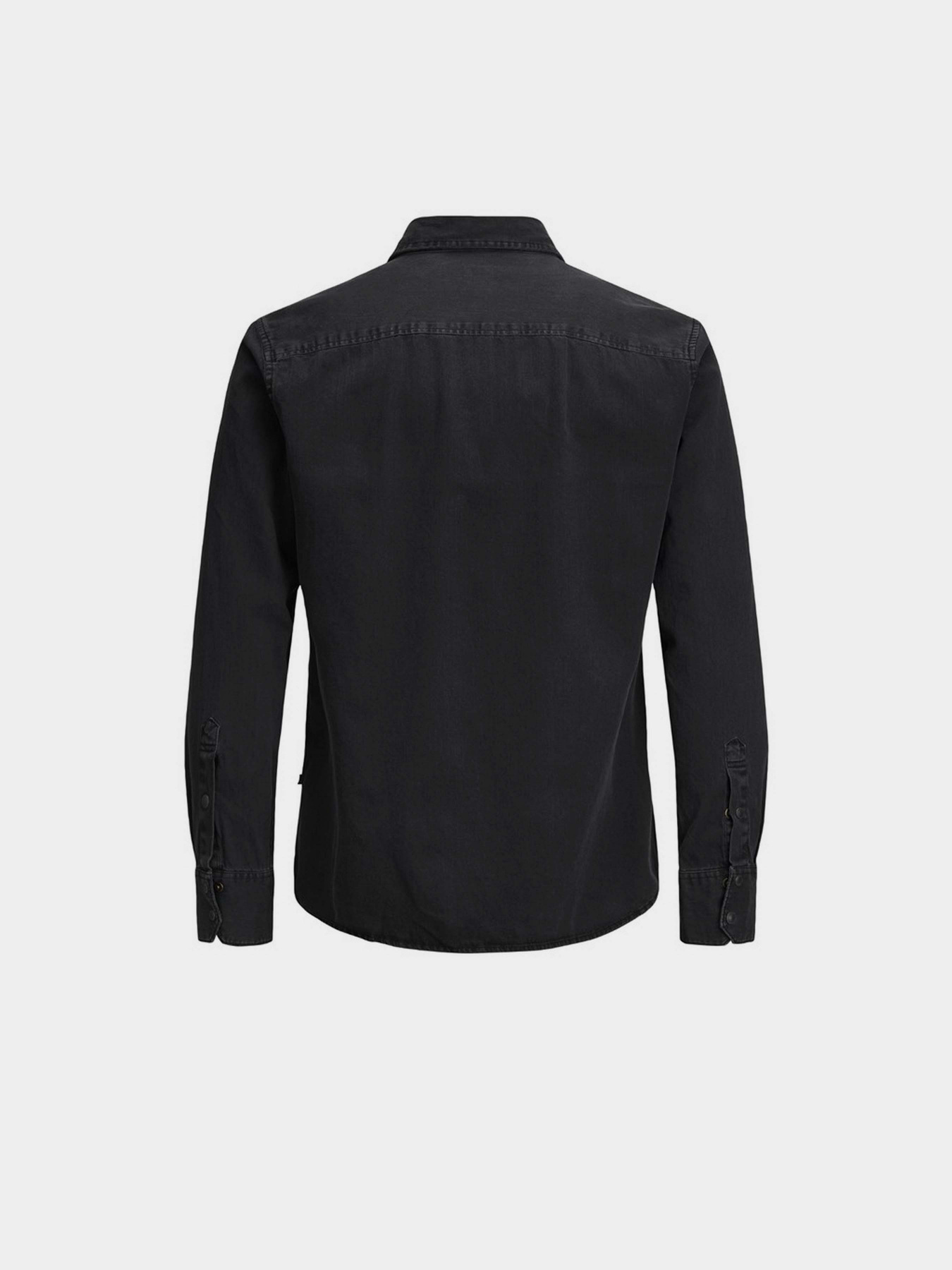 Сорочка повсякденна JACK & JONES модель 12138115_Black Denim Фото