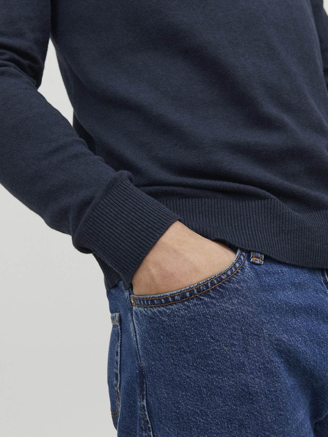 Водолазка JACK & JONES модель 12157417_Navy Blazer Фото