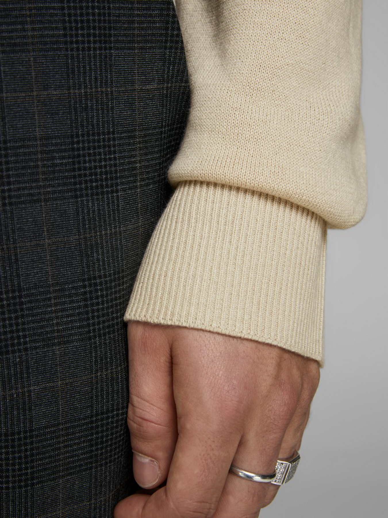 Водолазка JACK & JONES модель 12157417_Oatmeal Фото