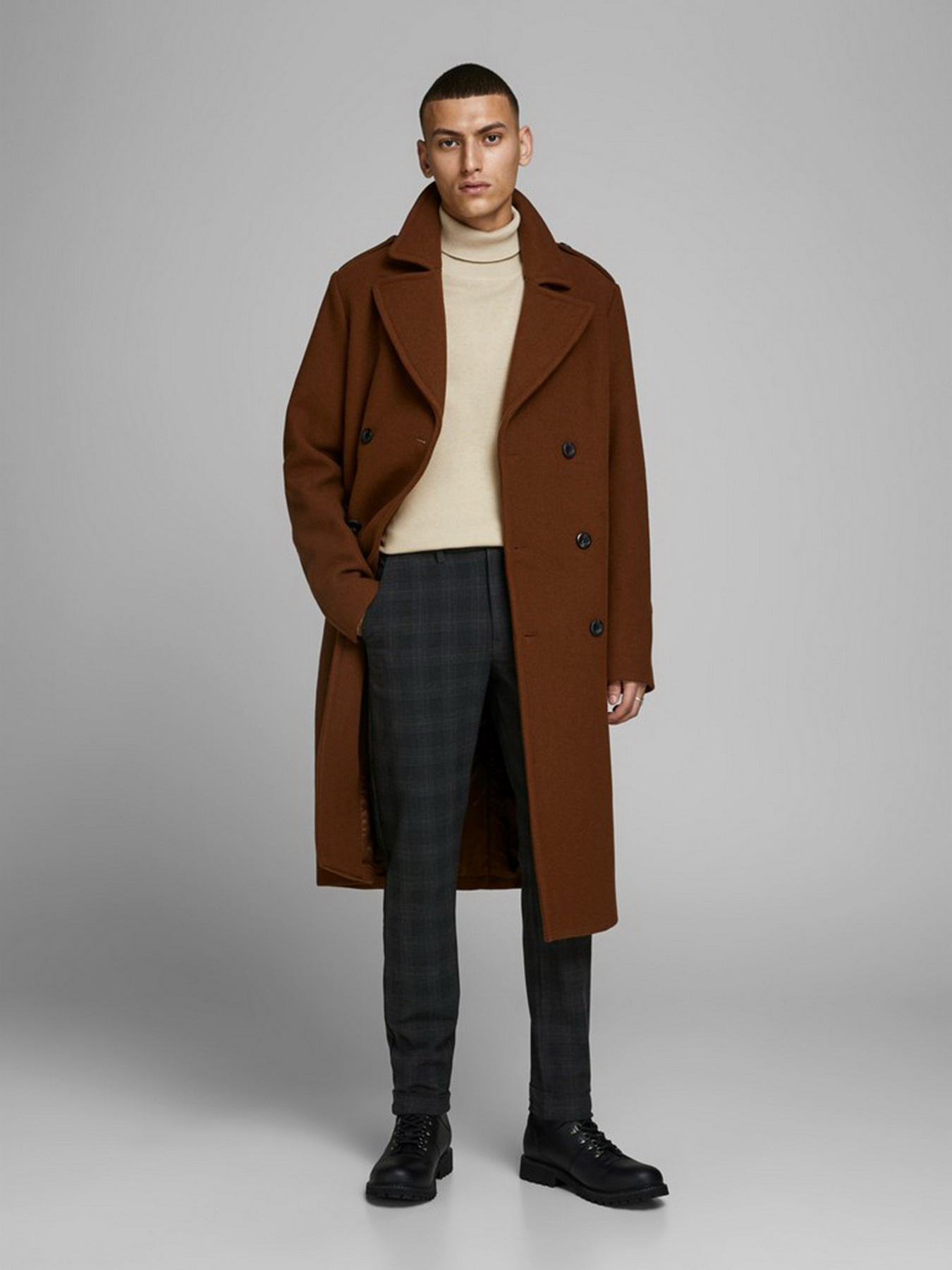 Водолазка JACK & JONES модель 12157417_Oatmeal Фото