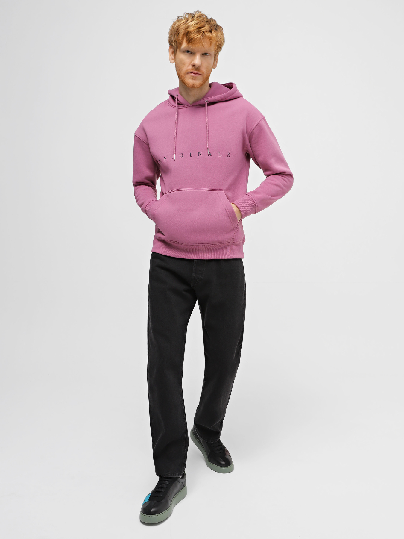 Худі JACK & JONES модель 12176864_Bordeaux Фото