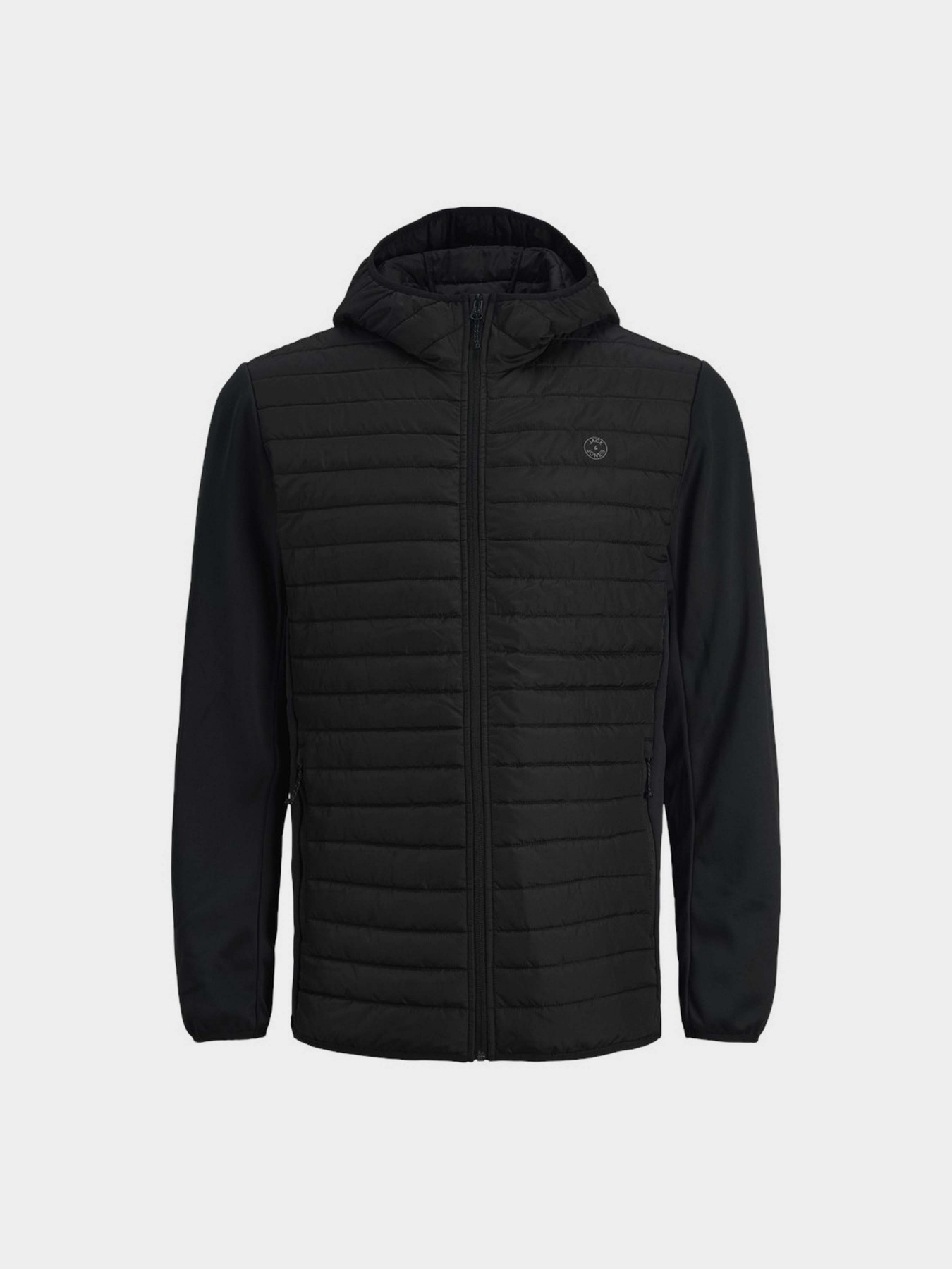 Вітровка JACK & JONES Multi Quilted модель 12182242_Black Фото