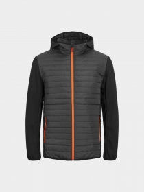 Вітровка JACK & JONES Multi Quilted Модель 12182242_Asphalt Фото