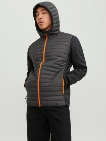 Вітровка JACK & JONES Multi Quilted модель 12182242_Asphalt Фото