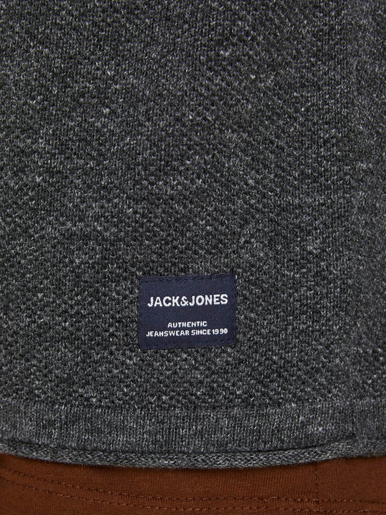 Кофта JACK & JONES модель 12190154_Dark Grey Melange Фото