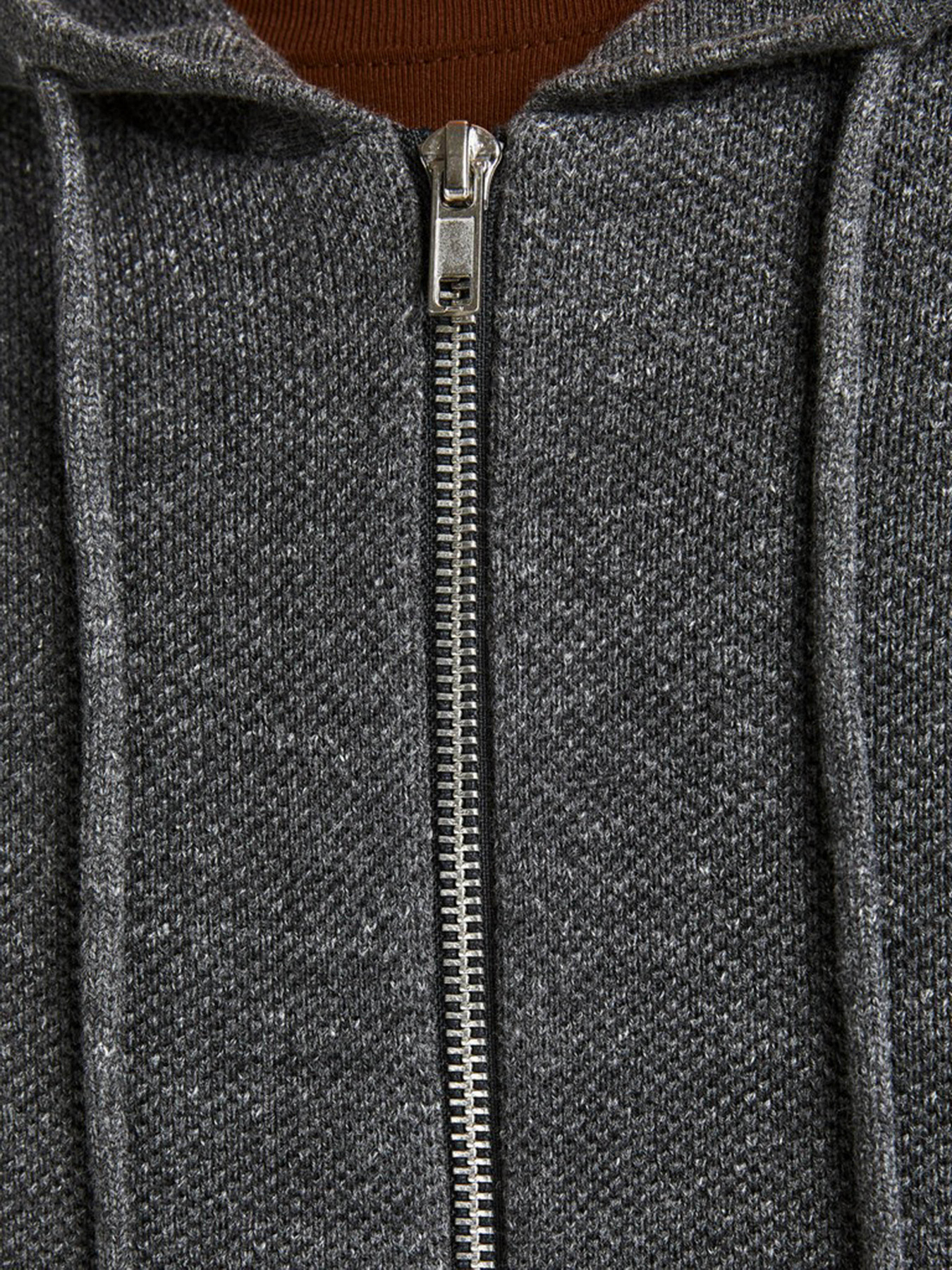 Кофта JACK & JONES модель 12190154_Dark Grey Melange Фото