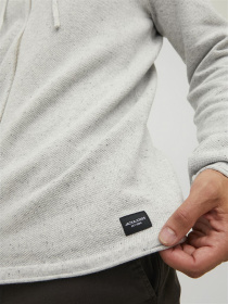 Кофта JACK & JONES модель 12190154_Light Grey Melange Фото