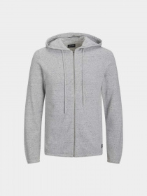 Кофта JACK & JONES модель 12190154_Light Grey Melange Фото