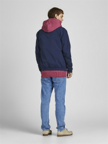 Вітровка JACK & JONES Jjerush Harrington модель 12204277_Navy Blazer Фото