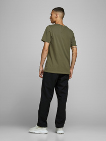 Футболка JACK & JONES модель 12156101_Olive Night Фото