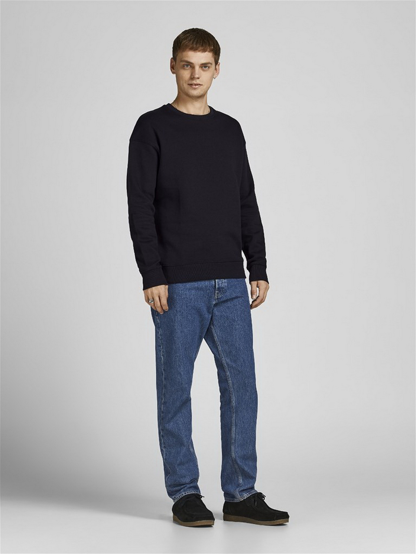 Світшот JACK & JONES модель 12208182_Black Фото