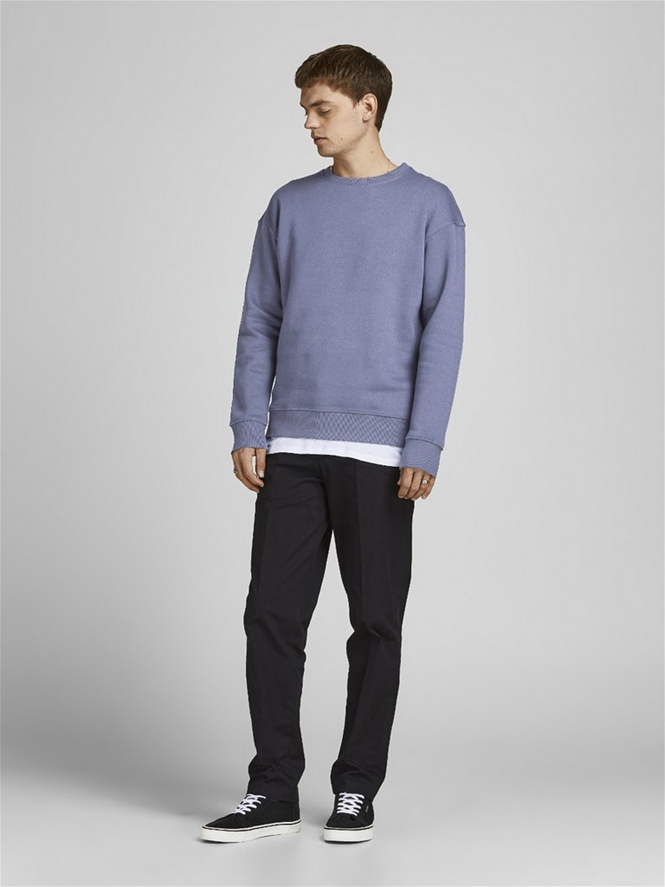 Світшот JACK & JONES модель 12208182_Grisaille Фото