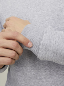 Свитшот JACK & JONES модель 12208182_Light Grey Melange Фото