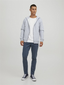 Кофта JACK & JONES модель 12210830_Light Grey Melange Фото