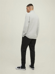 Гольф JACK & JONES модель 12210931_Light Grey Melange Гольф JACK & JONES модель 12210931_Light Grey Melange Фото