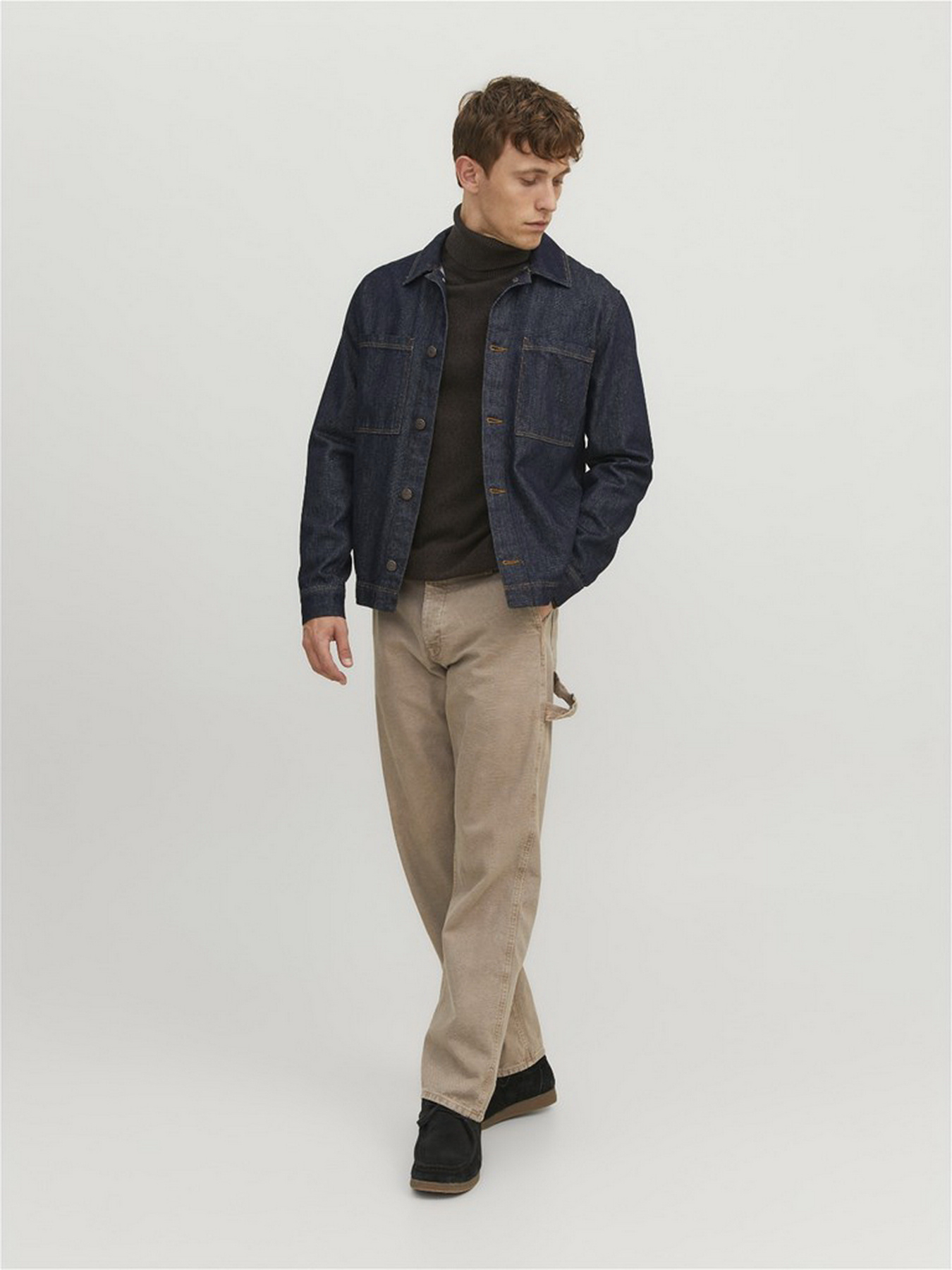 Водолазка JACK & JONES модель 12210931_Seal Brown Фото