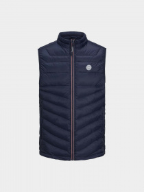 Утеплений жилет JACK & JONES Hero модель 12211790_Navy Blazer Утеплений жилет JACK & JONES Hero модель 12211790_Navy Blazer Фото