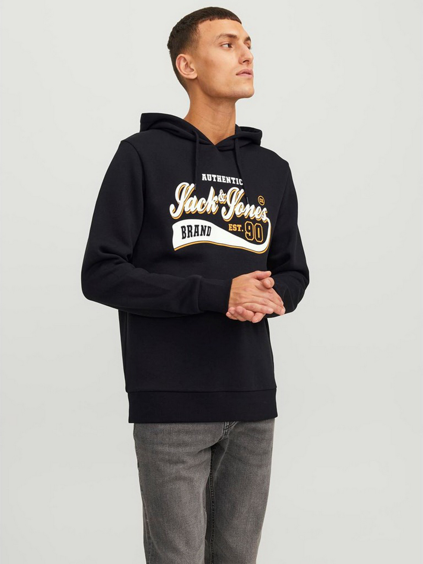 Худи JACK & JONES модель 12233597_Black Фото