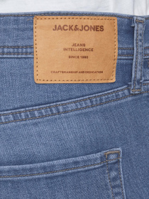 Зауженные джинсы JACK & JONES модель 12157416_Blue Denim Фото