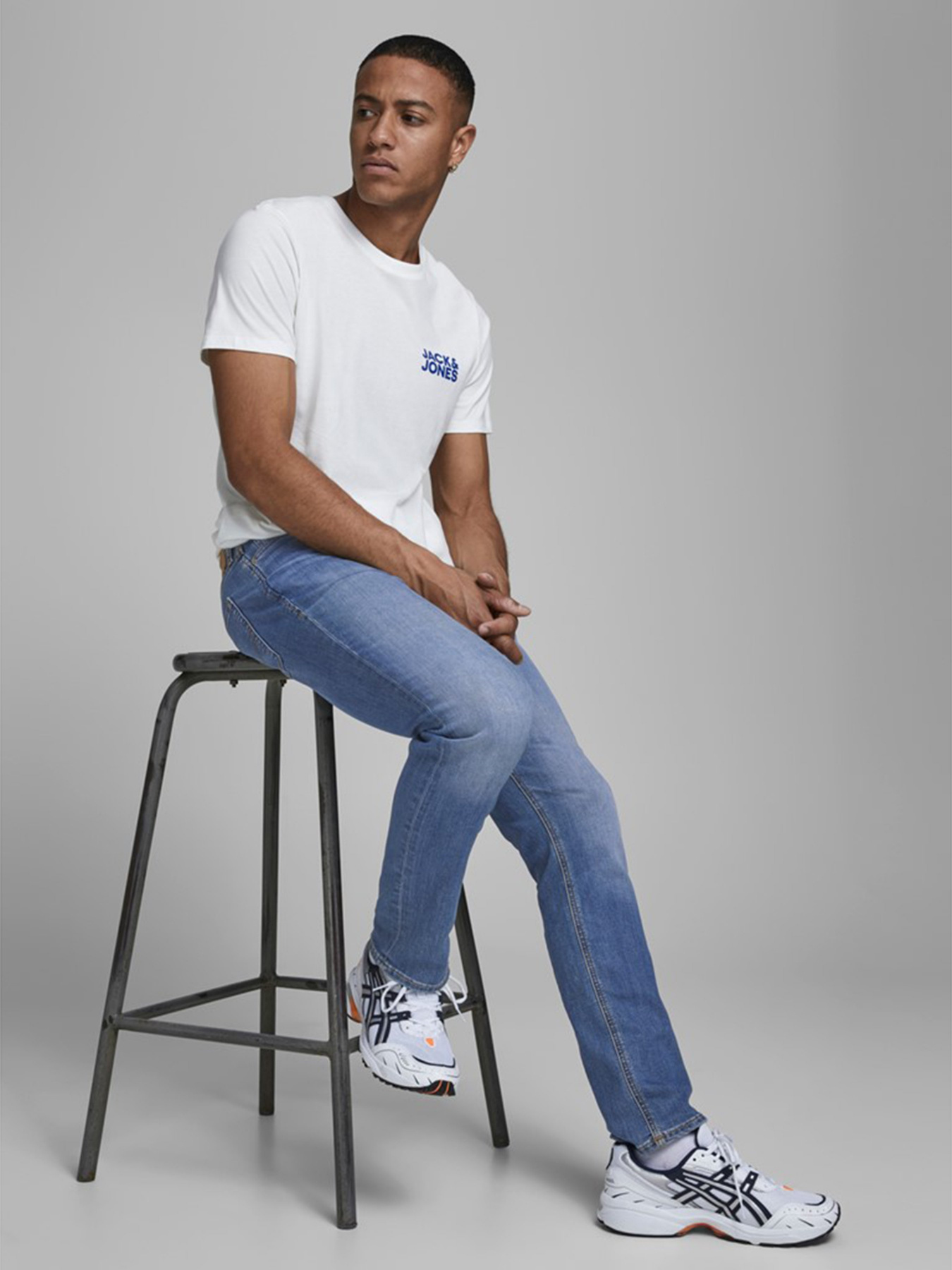 Завужені джинси JACK & JONES модель 12157416_Blue Denim Фото