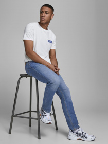 Завужені джинси JACK & JONES модель 12157416_Blue Denim Фото