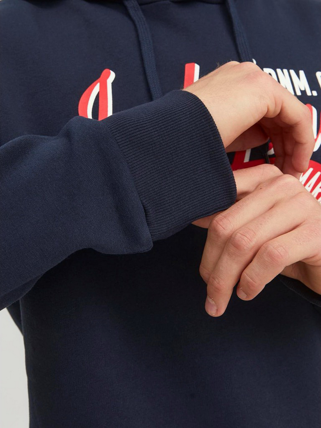 Худи JACK & JONES модель 12233597_Navy Blazer Фото