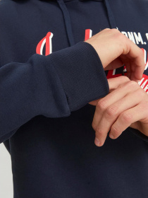 Худи JACK & JONES модель 12233597_Navy Blazer Фото