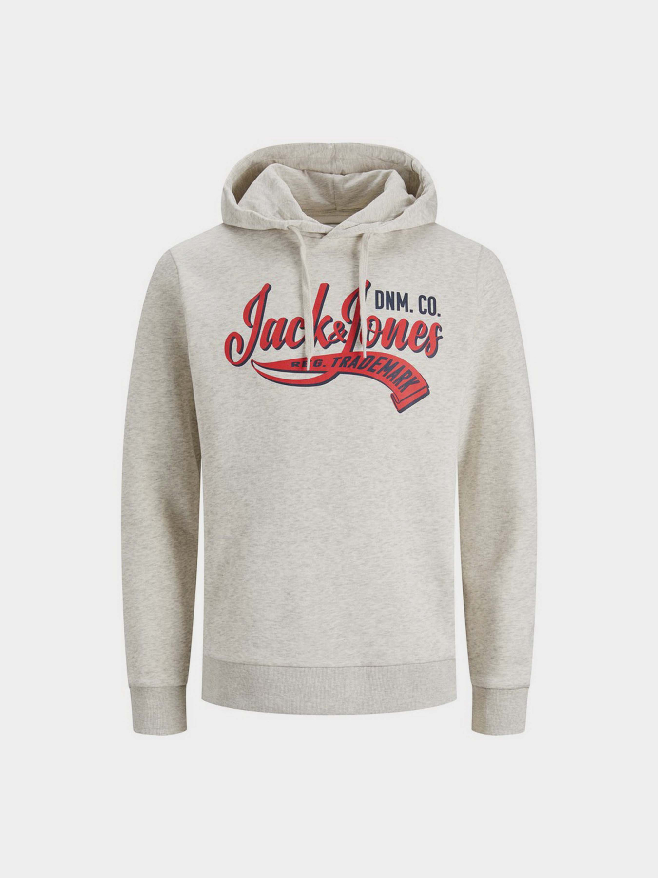 Худи JACK & JONES модель 12233597_White Melange Фото