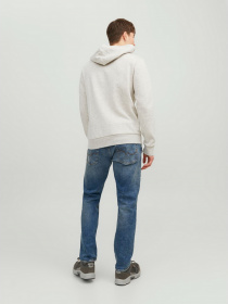 Худи JACK & JONES модель 12233597_White Melange Фото