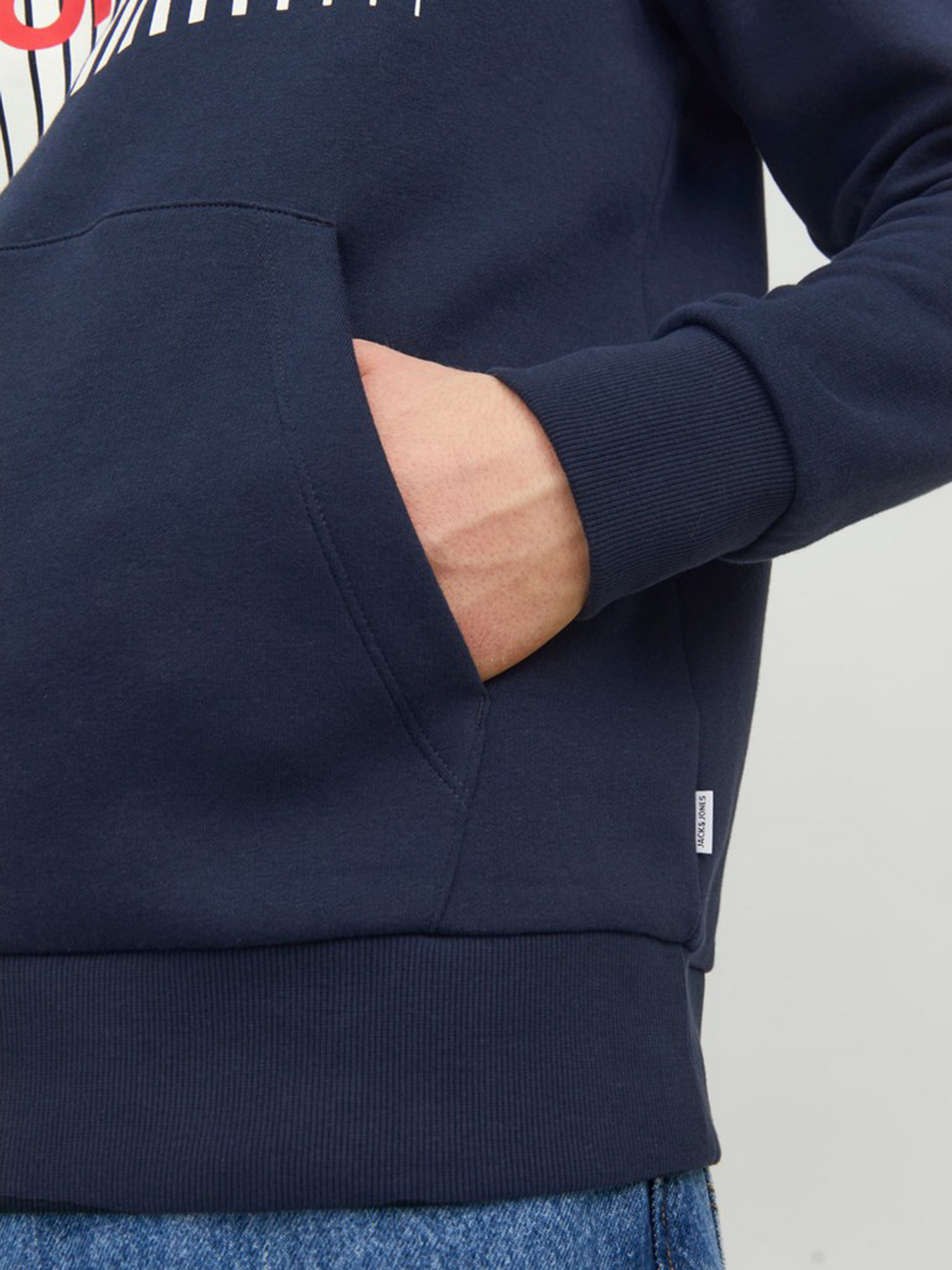 Худи JACK & JONES модель 12233599_Navy Blazer Фото