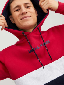 Худі JACK & JONES модель 12233959_Tango Red Фото