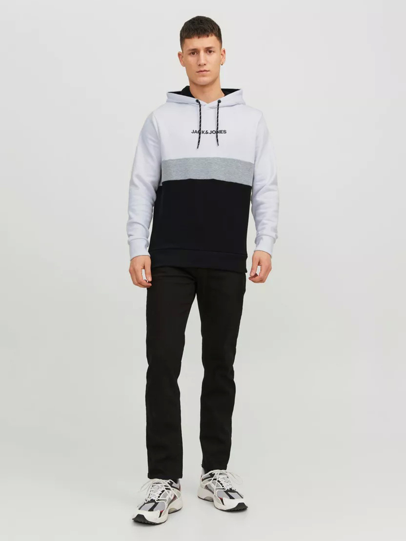 Худі JACK & JONES модель 12233959_White Фото