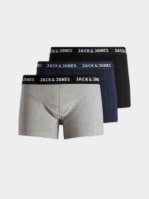 Набір трусів JACK & JONES модель 12160750_Black Фото